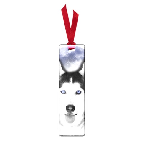 Wolf Moon Mountains Small Book Mark from ArtsNow.com Front