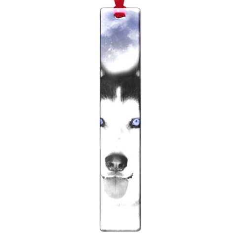Wolf Moon Mountains Large Book Mark from ArtsNow.com Front
