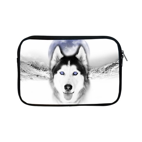 Wolf Moon Mountains Apple iPad Mini Zipper Case from ArtsNow.com Front