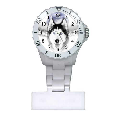 Wolf Moon Mountains Plastic Nurses Watch from ArtsNow.com Front