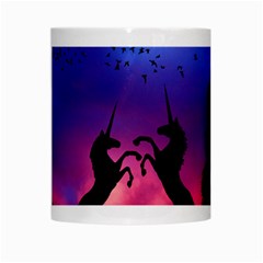 Unicorn Sunset White Mug from ArtsNow.com Center