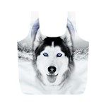 Wolf Moon Mountains Full Print Recycle Bag (M)