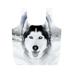 Wolf Moon Mountains Full Print Recycle Bag (M)