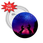 Unicorn Sunset 2.25  Button (100 pack)