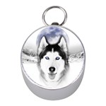 Wolf Moon Mountains Silver Compass (Mini)