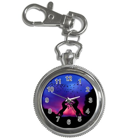 Unicorn Sunset Key Chain Watch from ArtsNow.com Front
