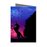 Unicorn Sunset Mini Greeting Cards (Pkg of 8)