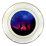 Unicorn Sunset Porcelain Plate