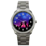 Unicorn Sunset Sport Metal Watch