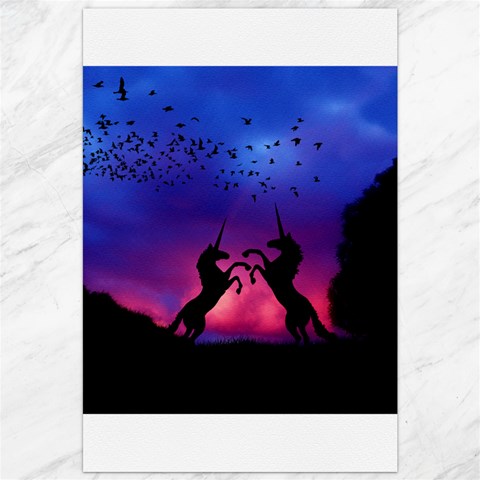 Unicorn Sunset Canvas 20  x 30  from ArtsNow.com 19.62 x28.9  Canvas - 1