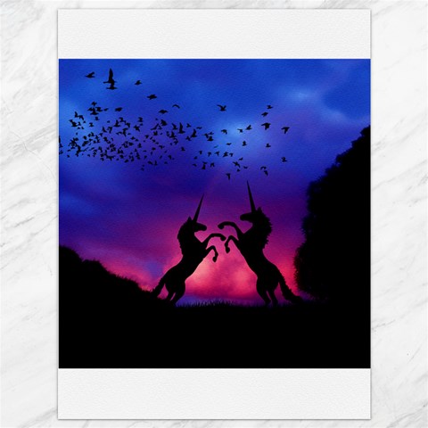 Unicorn Sunset Canvas 36  x 48  from ArtsNow.com 35.26 x46.15  Canvas - 1