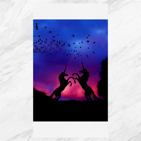 Unicorn Sunset Canvas 40  x 72  from ArtsNow.com 39.28 x69.23  Canvas - 1