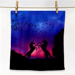 Unicorn Sunset Face Towel