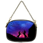 Unicorn Sunset Chain Purse (One Side)