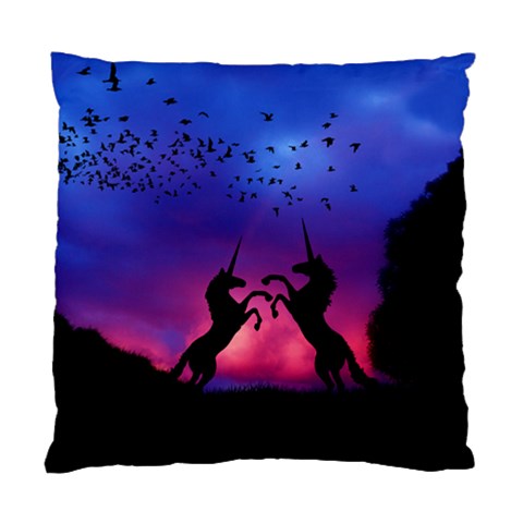 Unicorn Sunset Standard Cushion Case (One Side) from ArtsNow.com Front