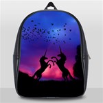 Unicorn Sunset School Bag (Large)