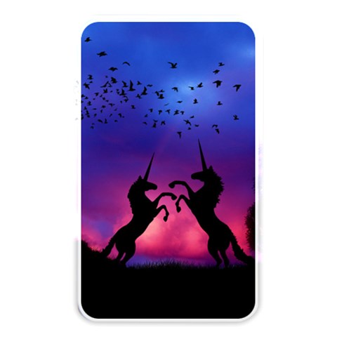 Unicorn Sunset Memory Card Reader (Rectangular) from ArtsNow.com Front