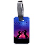 Unicorn Sunset Luggage Tag (two sides)