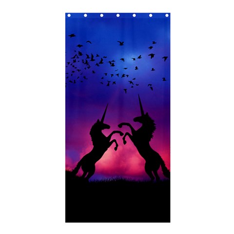 Unicorn Sunset Shower Curtain 36  x 72  (Stall) from ArtsNow.com Curtain(36 X72 ) - 33.26 x66.24  Curtain(36 X72 )