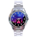 Unicorn Sunset Stainless Steel Analogue Watch