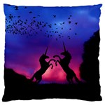 Unicorn Sunset Large Cushion Case (Two Sides)