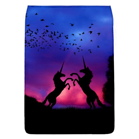 Unicorn Sunset Removable Flap Cover (L) from ArtsNow.com Front
