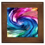 Water Paint Framed Tile