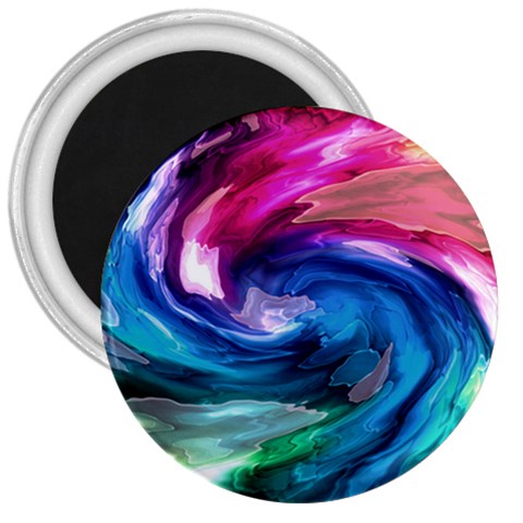 Water Paint 3  Magnet from ArtsNow.com Front