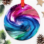 Water Paint Ornament (Round)