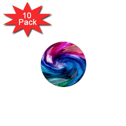 Water Paint 1  Mini Magnet (10 pack)  from ArtsNow.com Front
