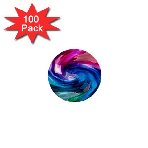 Water Paint 1  Mini Button (100 pack)  from ArtsNow.com Front