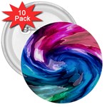 Water Paint 3  Button (10 pack)