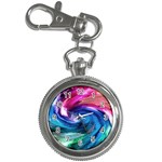 Water Paint Key Chain Watch