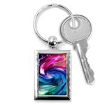 Water Paint Key Chain (Rectangle)