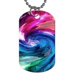 Water Paint Dog Tag (One Side)