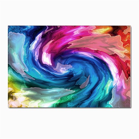 Water Paint Postcard 4 x 6  (Pkg of 10) from ArtsNow.com Front