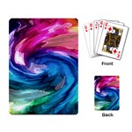 Water Paint Playing Cards Single Design