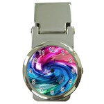 Water Paint Money Clip Watch