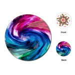 Water Paint Playing Cards (Round)