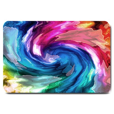 Water Paint Large Doormat from ArtsNow.com 30 x20  Door Mat