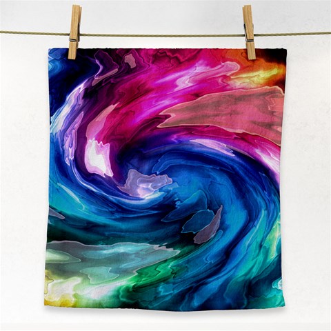 Water Paint Face Towel from ArtsNow.com Front
