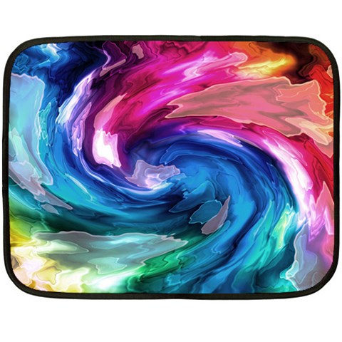 Water Paint Double Sided Fleece Blanket (Mini) from ArtsNow.com 35 x27  Blanket Front