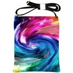 Water Paint Shoulder Sling Bag