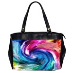 Water Paint Oversize Office Handbag (2 Sides)