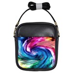 Water Paint Girls Sling Bag