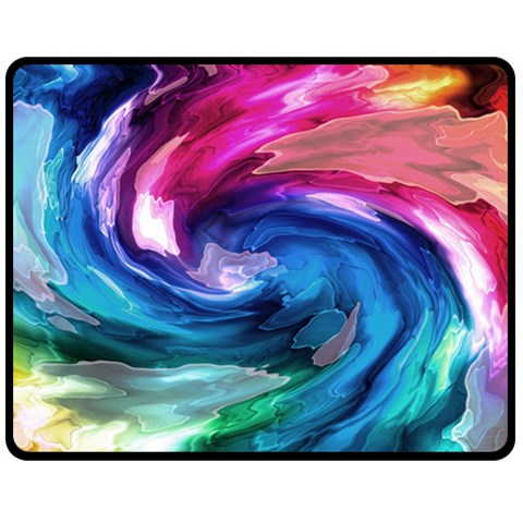 Water Paint Fleece Blanket (Medium) from ArtsNow.com 60 x50  Blanket Front