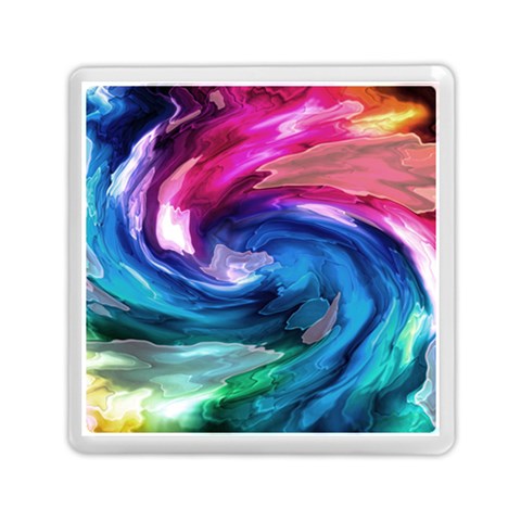 Water Paint Memory Card Reader (Square) from ArtsNow.com Front