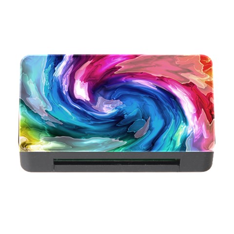 Water Paint Memory Card Reader with CF from ArtsNow.com Front