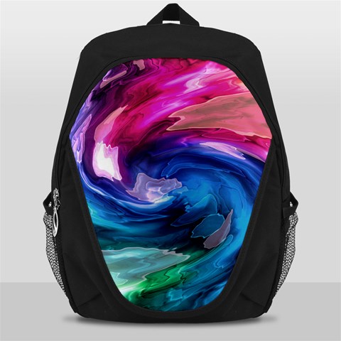 Water Paint Backpack Bag from ArtsNow.com Front