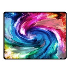 Water Paint Double Sided Fleece Blanket (Small) from ArtsNow.com 45 x34  Blanket Front